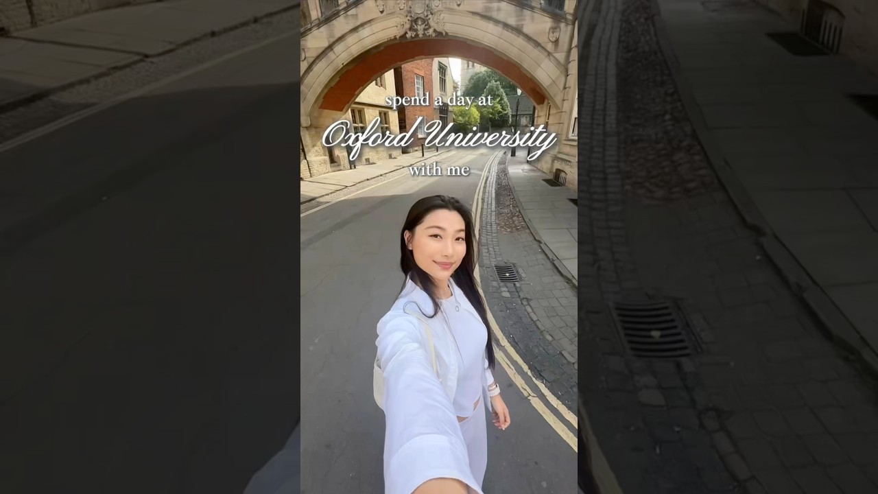Spend a Day at Oxford University with Me 💫 #college #vlog #studywithme #productivity #studytips