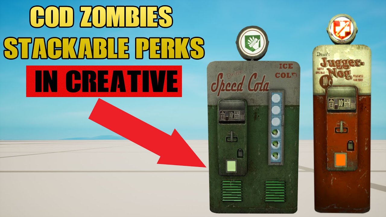 How to make Stackable Perks like in COD Zombies in Fortnite Creative