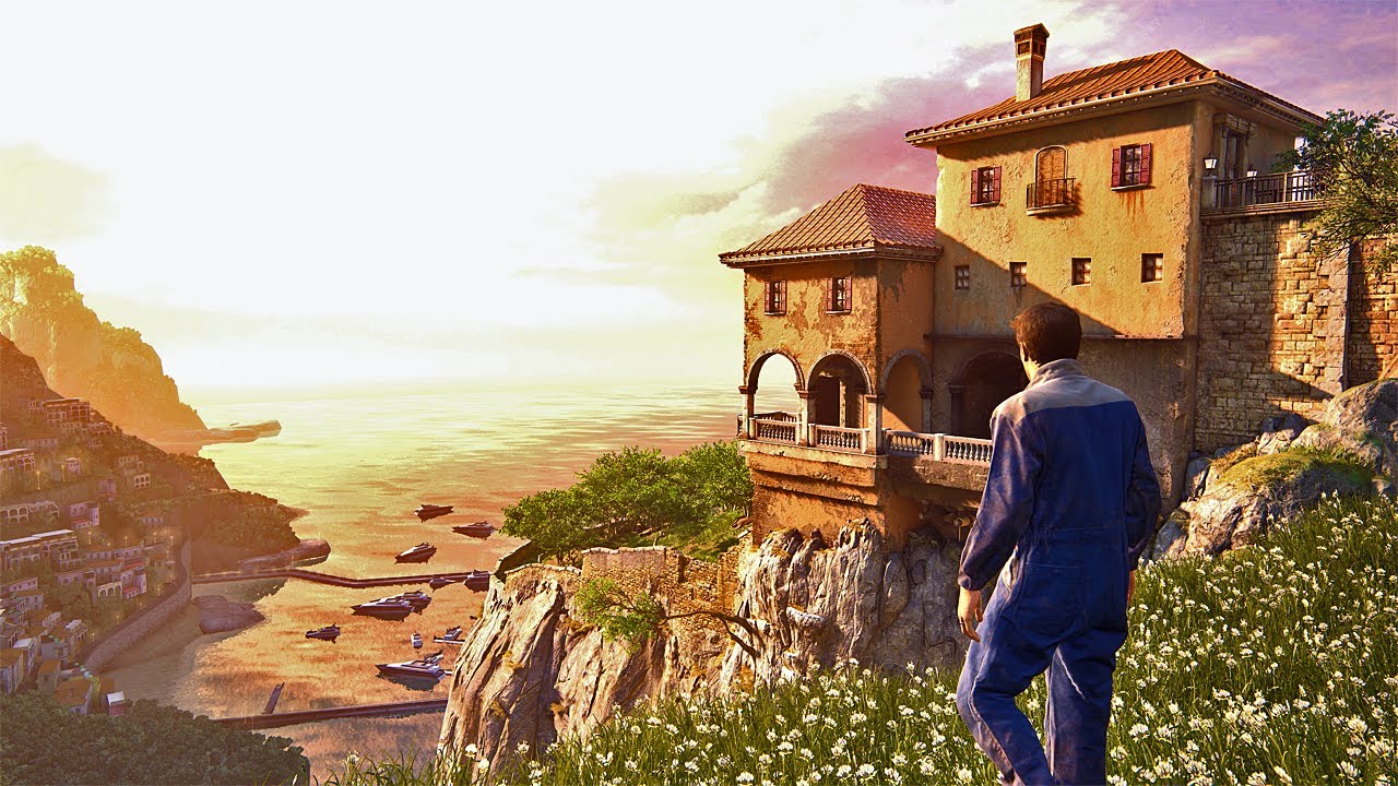 Однажды вор... | Uncharted 4: Конец вора (PC) | Без HUD | RTX 4090 | 4K Ultra