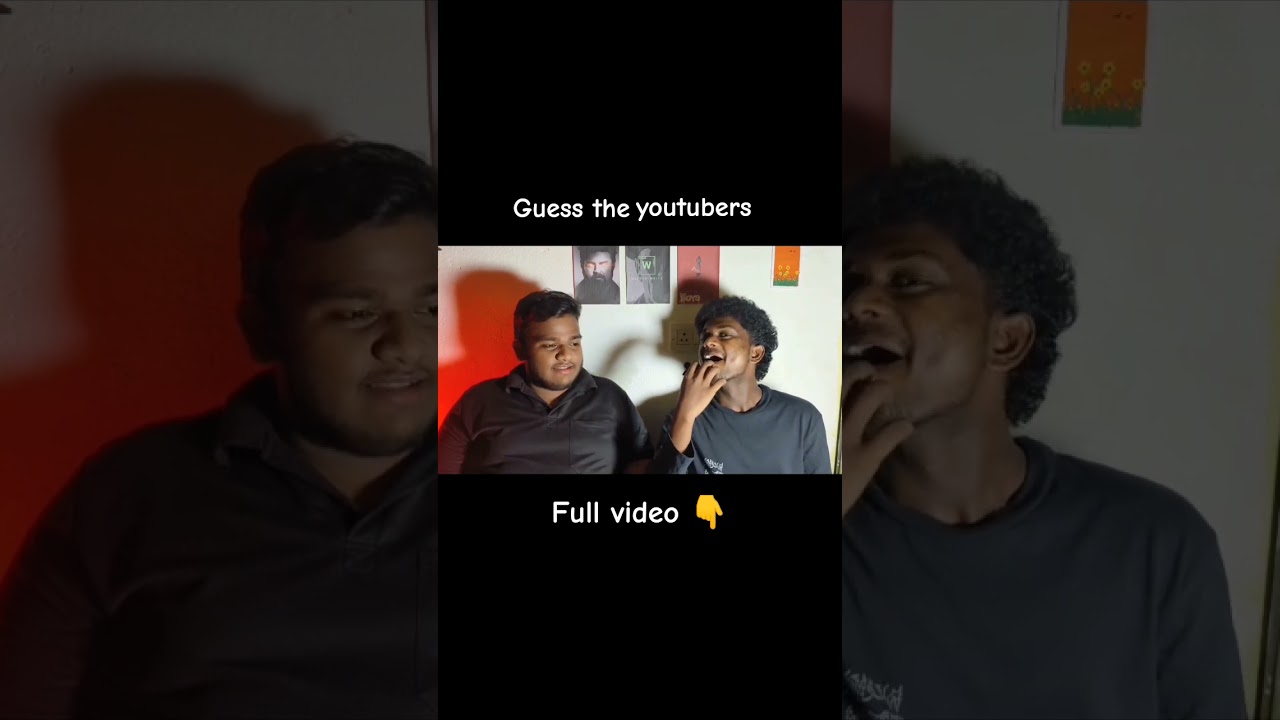 Guess the Youtubers 😂 |#tman67 ft @GROOTR6