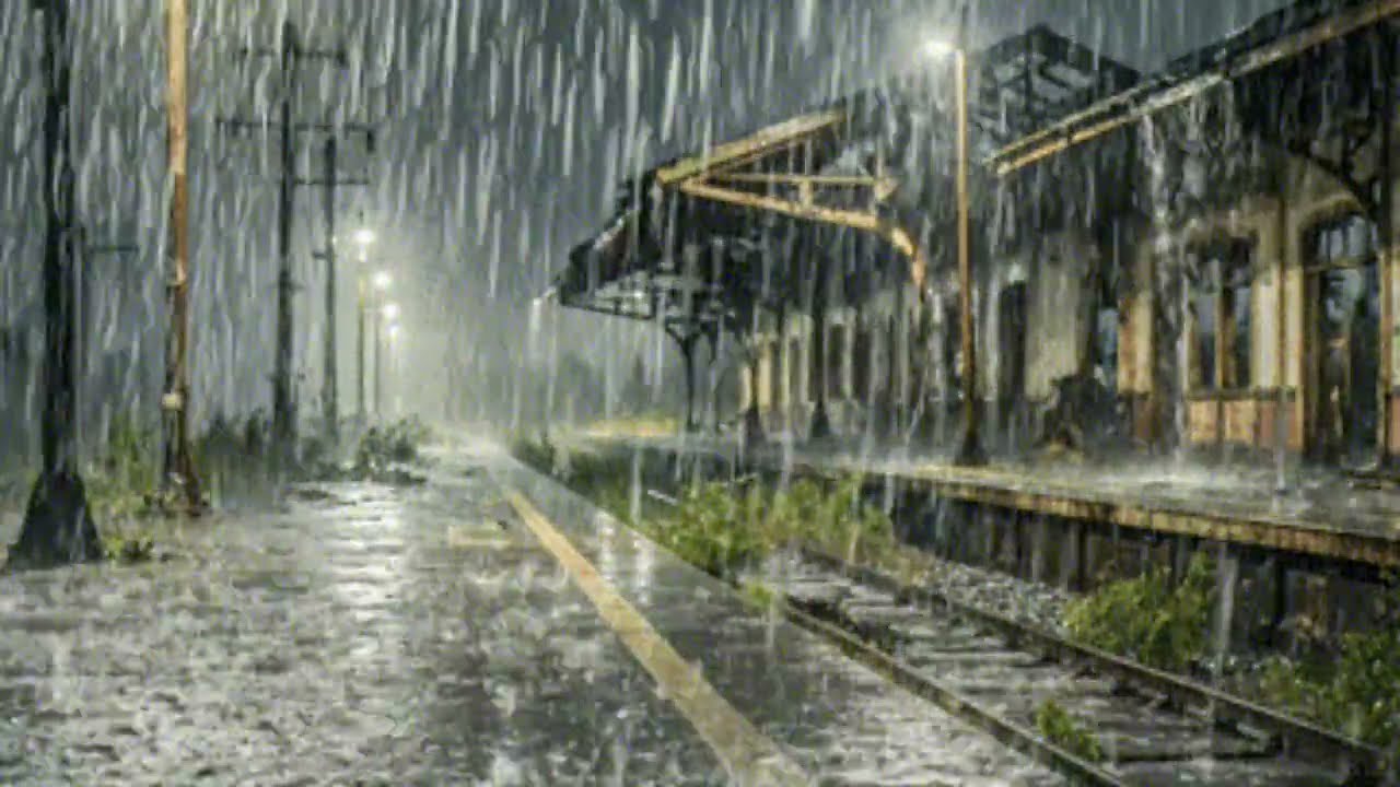 Heavy Rain Sounds for Deep Sleep & Relaxation 🌧️