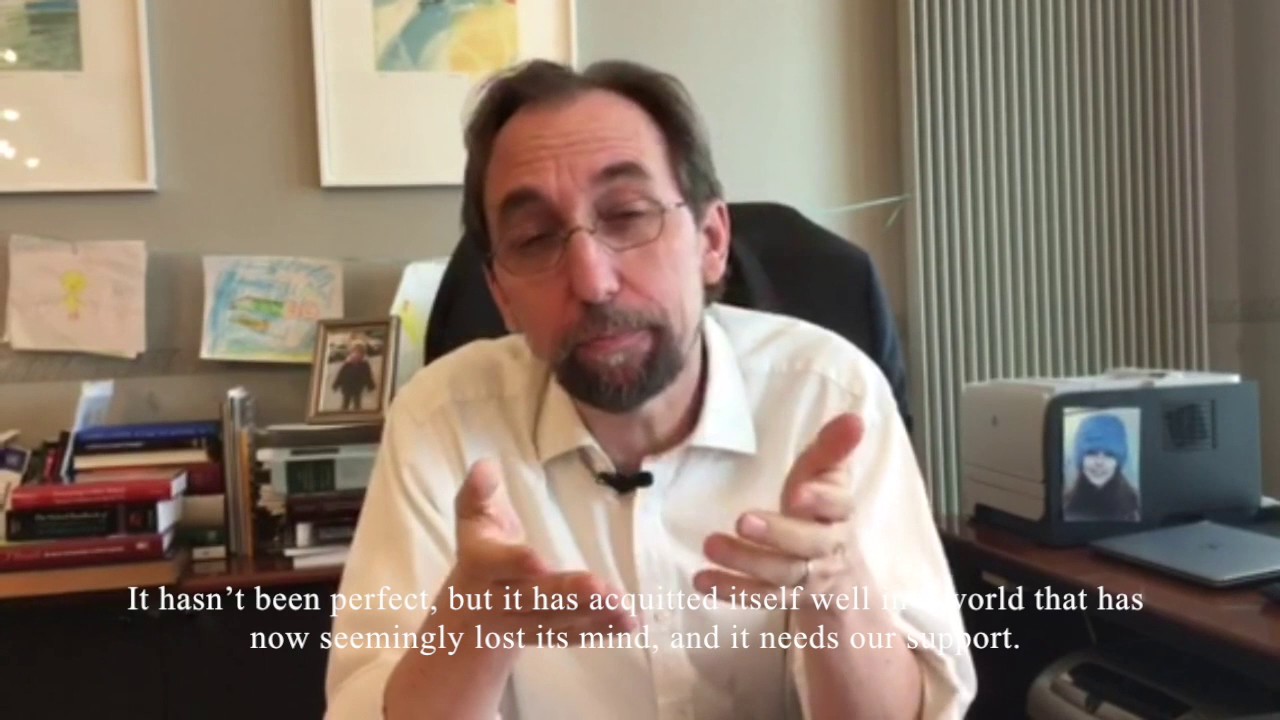 UN High Commissioner for Human Rights H.E. Zeid Ra’ad Al Hussein - #whenIwas15 ICC campaign