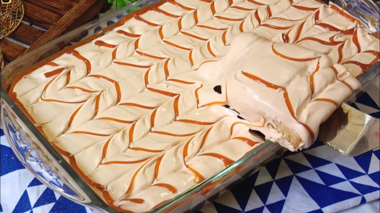 10 Min Cold Dessert Recipe🔥 Quick & Easy Dessert 😍Ceramal Cream Delight | Arabic Dessert