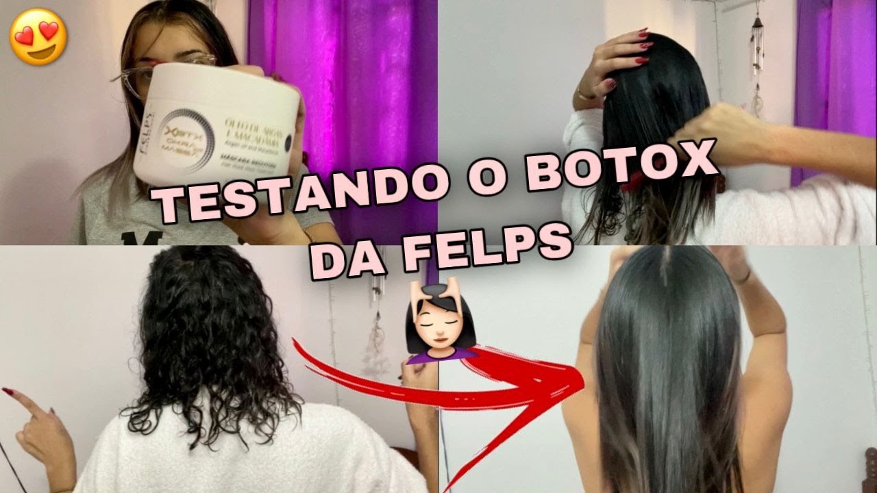 Testando o botox da Felps › MUITO BRILHO ‹
