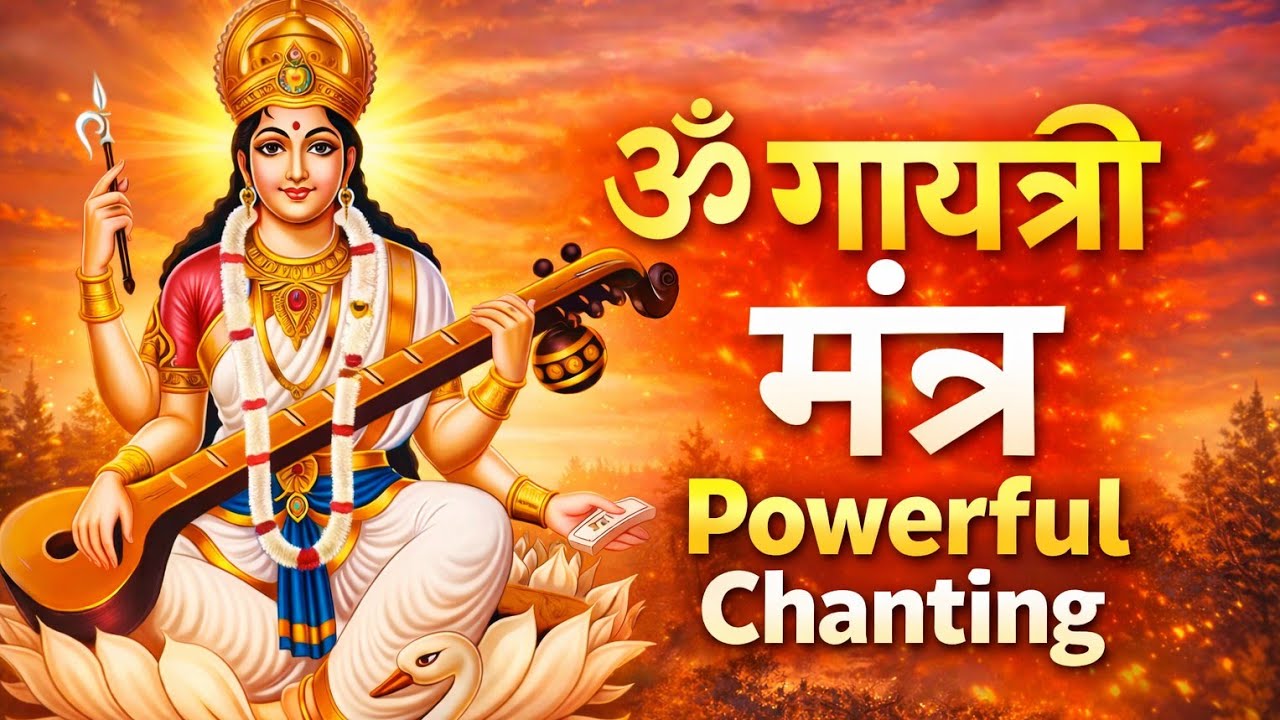 गायत्री मंत्र | Powerful Chanting | Divine Chanting | Spiritual Energy & Peace