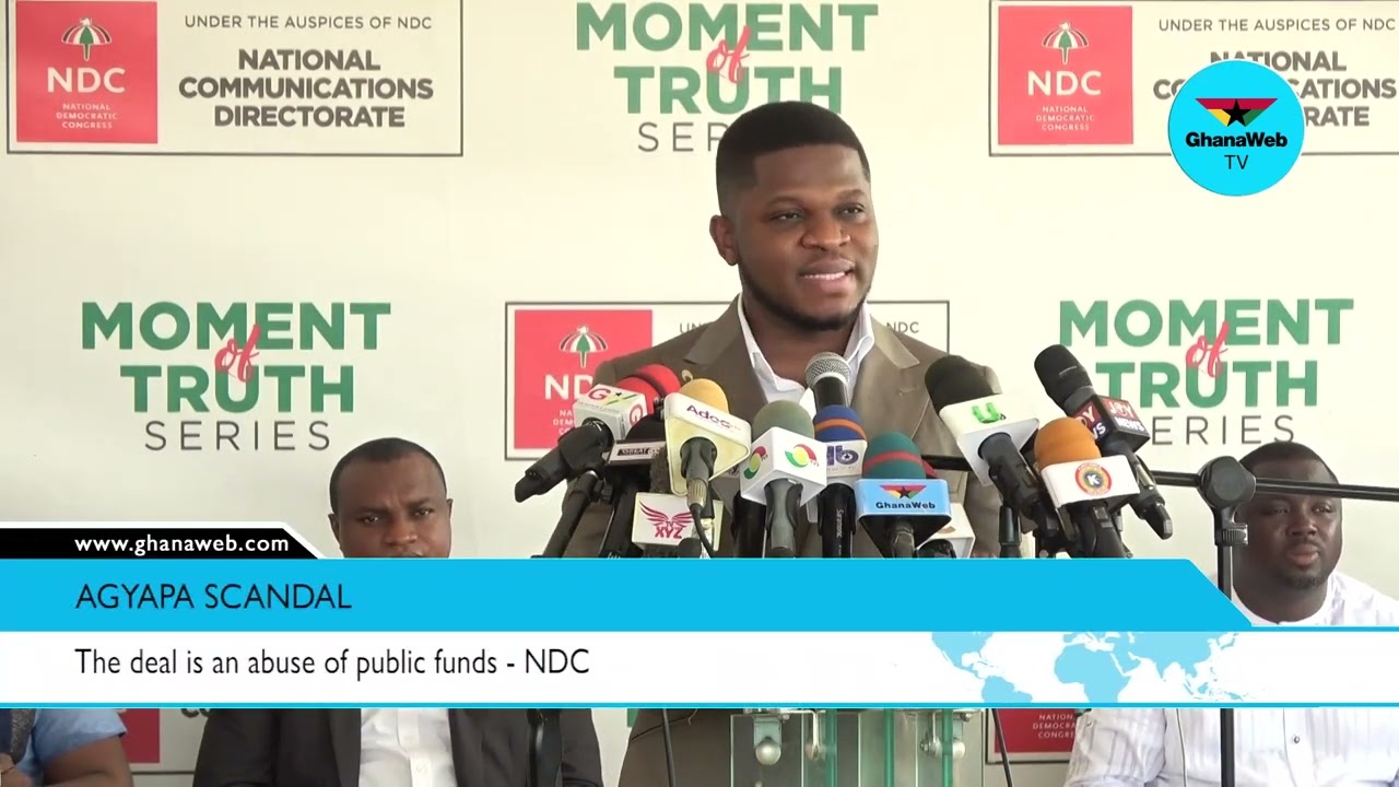NDC labels the Agyapa deal as fraudulently cooked to loot Ghana’s mineral royalties