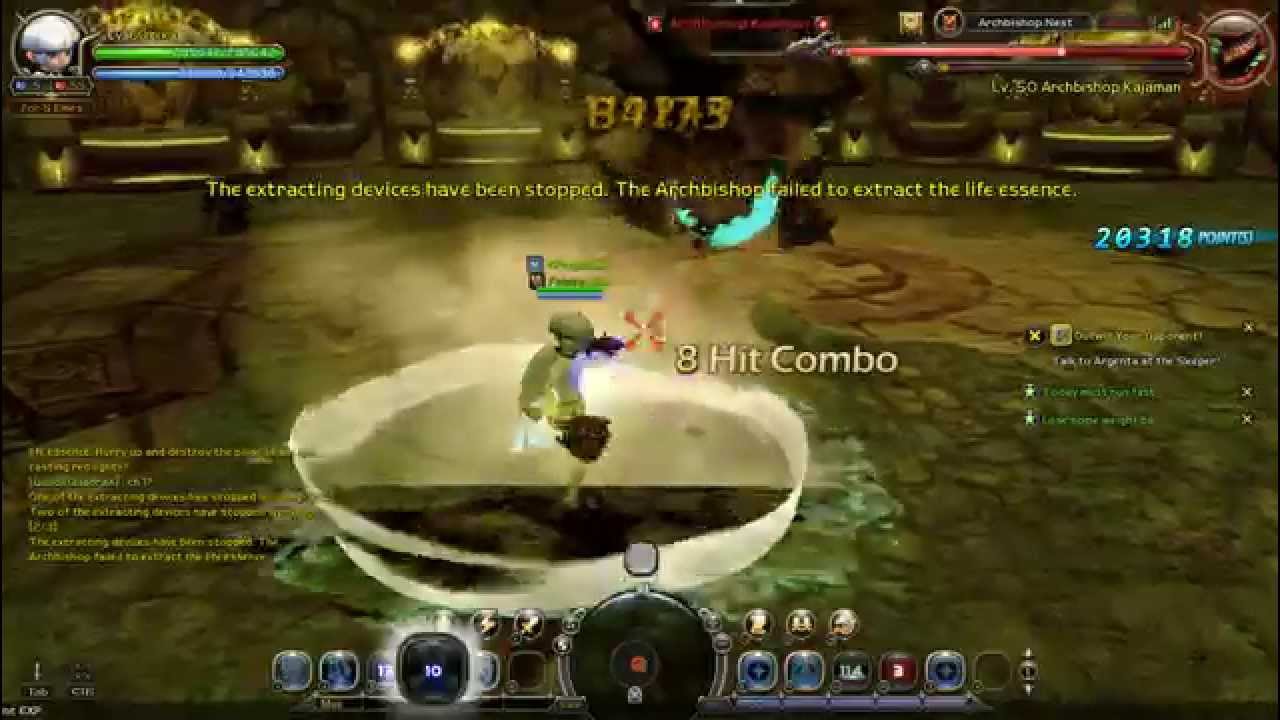 Dragon Nest EU 60lv cleric solo ABN normal