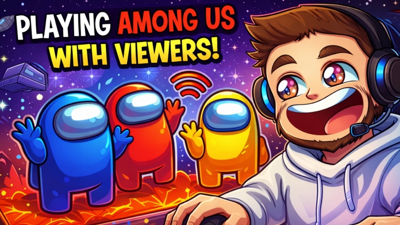 🔴AMONG US LIVE WITH VIEWERS/SUBSCRIBERS! (Vertical)