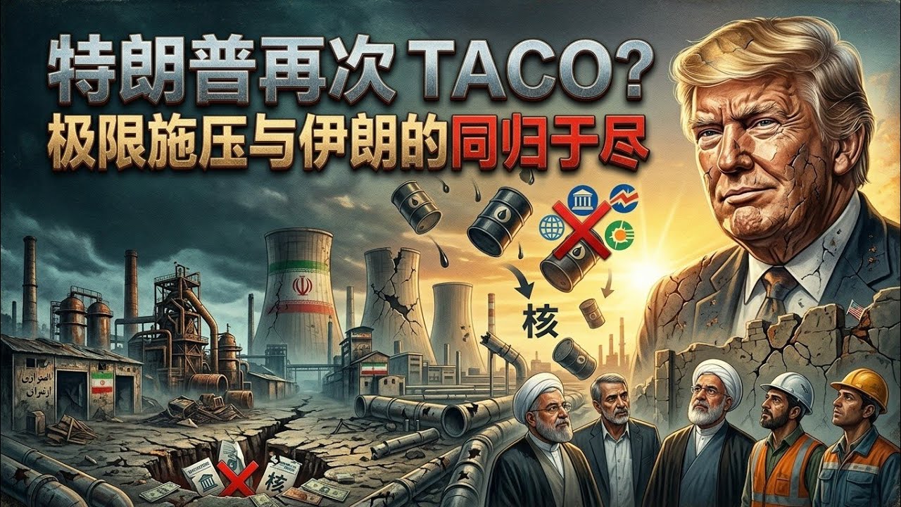 特朗普再次TACO? | 停火的真相：被华尔街逼出的5天生死倒计时 | 退缩背后，中东基建毁灭战一触即发 | 特朗普极限施压与伊朗的同归于尽