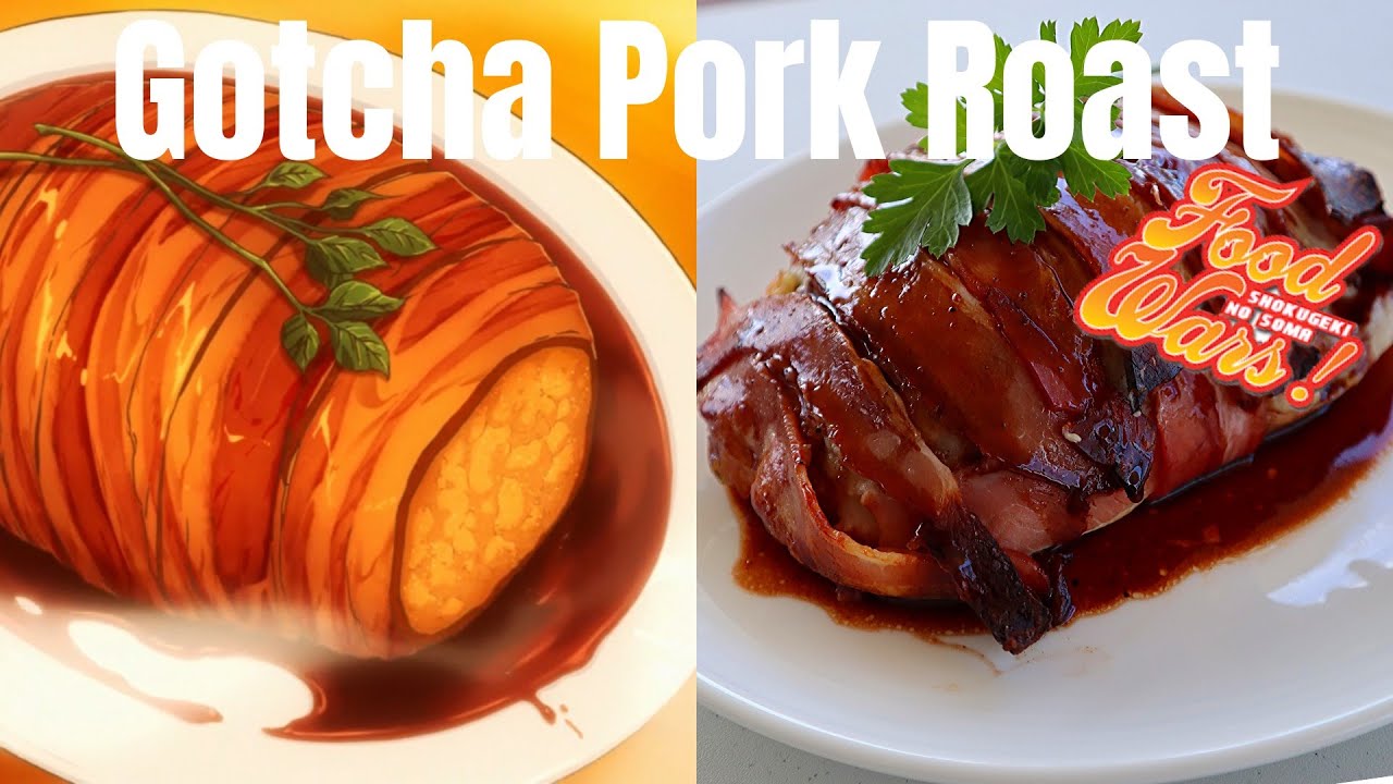 How to make: Gotcha Pork Roast | Shokugeki No Soma/Food Wars | Anime Kitchen