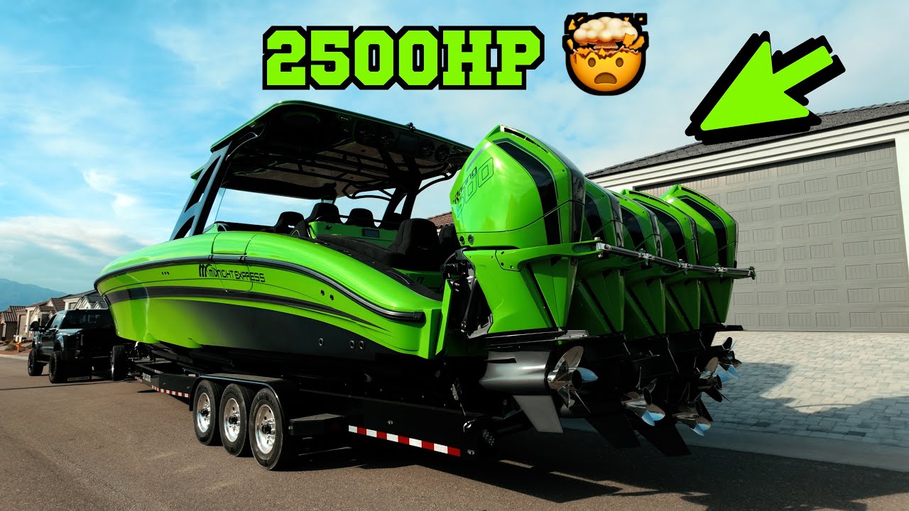 Inside a $1.6 Million 2500HP Midnight Express