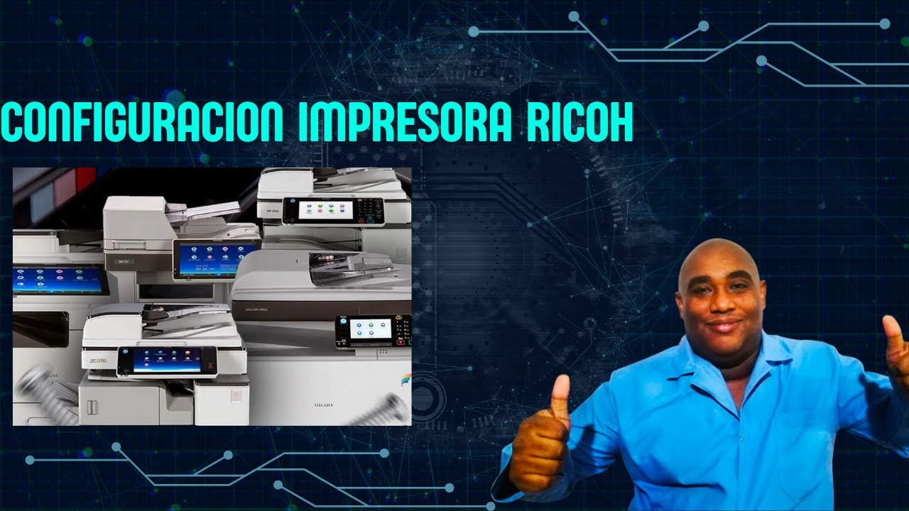 Como configurar en red cualquier impresora Ricoh en Windows