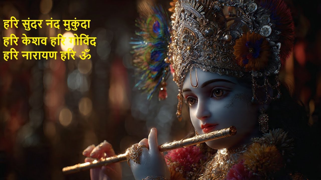 हरि सुंदर नंद मुकुंद | हरि केशव हरि गोविंद | श्रीकृष्ण आरती सॉन्ग | Krishna Aarti Bhajan