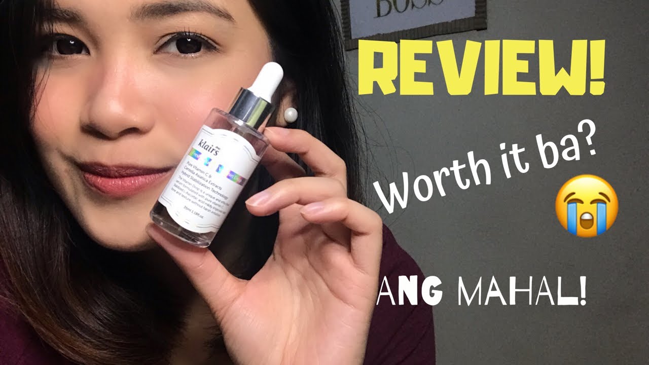 FADE ACNE SCARS! | GLOWING SKIN! | Klairs Freshly Juiced Vitamin Drop REVIEW | PHILIPPINES