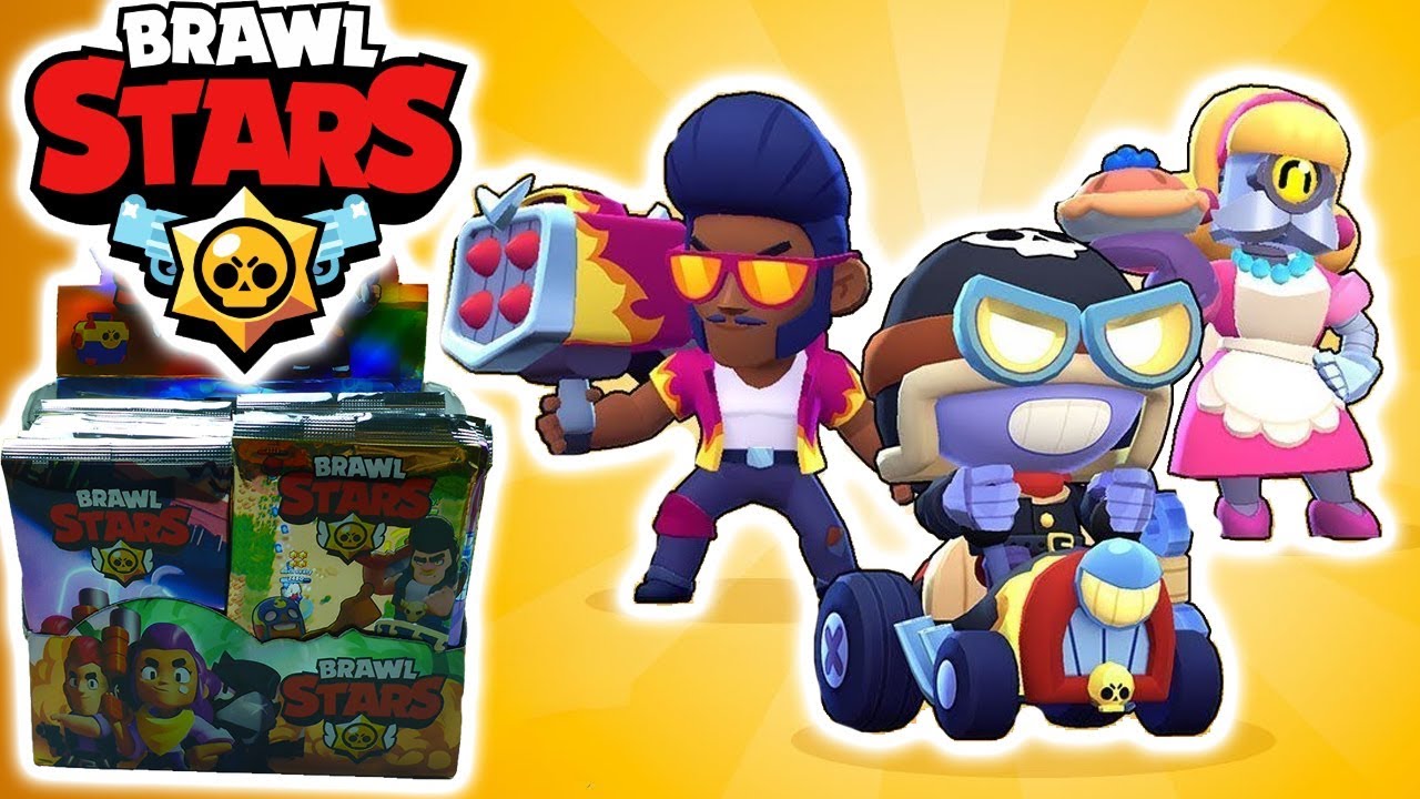 40 חבילות קלפים בראול סטארס משלים סדרה 1 | BRAWL STARS CARDS