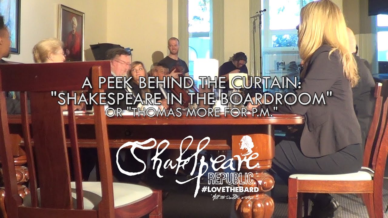 Shakespeare Republic Season Two - Behind The Scenes - Episode Three - Christopher Kirby