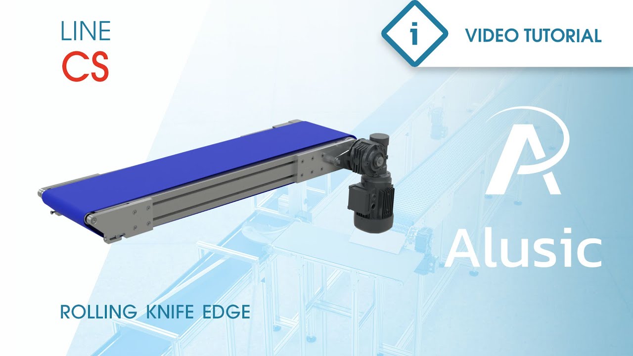 Alusic - LineCS - Rolling knife edges