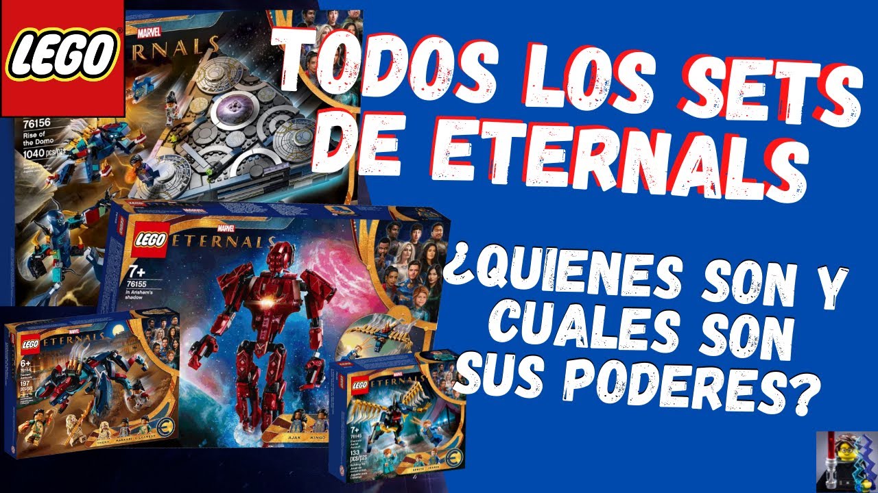 TODOS los LEGO de Eternals/ Minifigs And Bricks
