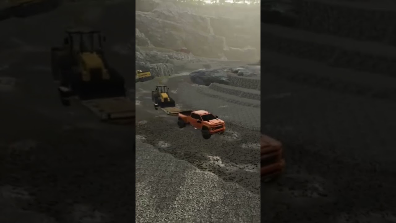 The Chevy 3500 getting it done in Farming Simulator 22 #shorts #fs22 #farmingsimulator22