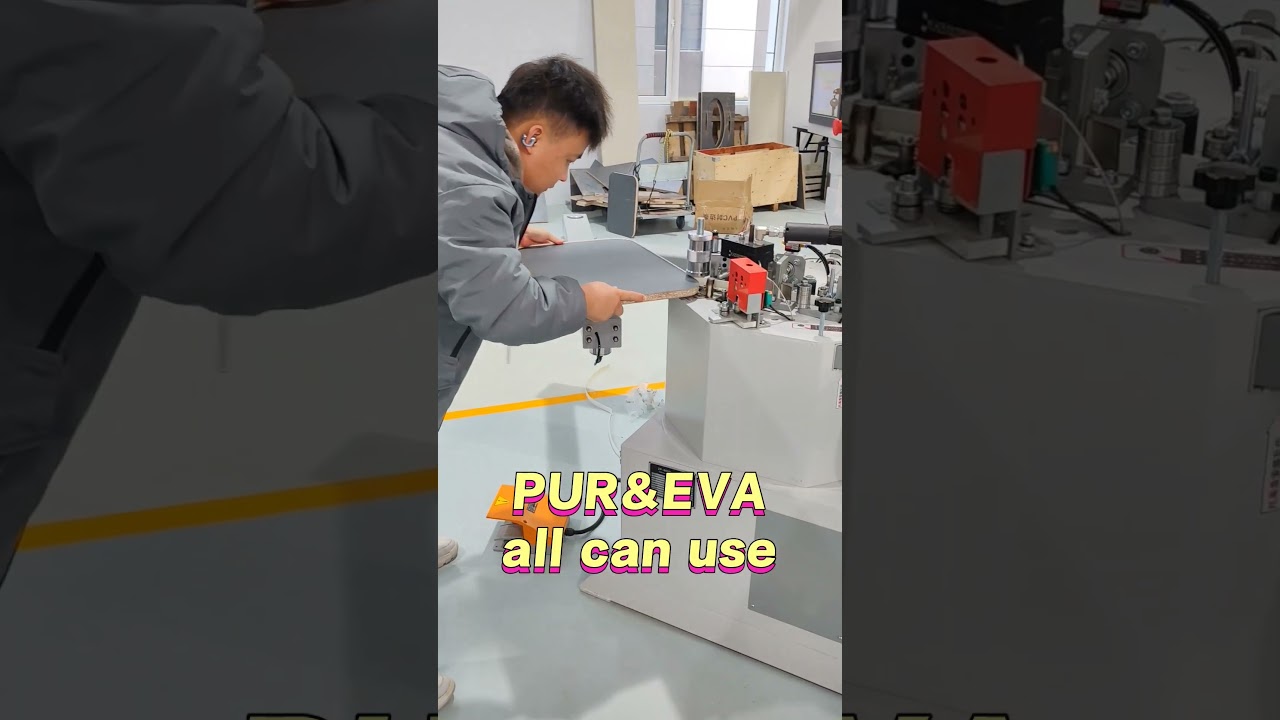 DT-680PUR edge banding and trimming machine 