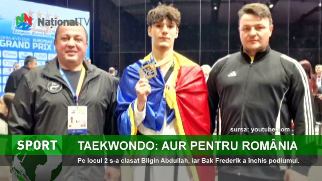 Aur pentru Lotul National de Taekwondo WT al României