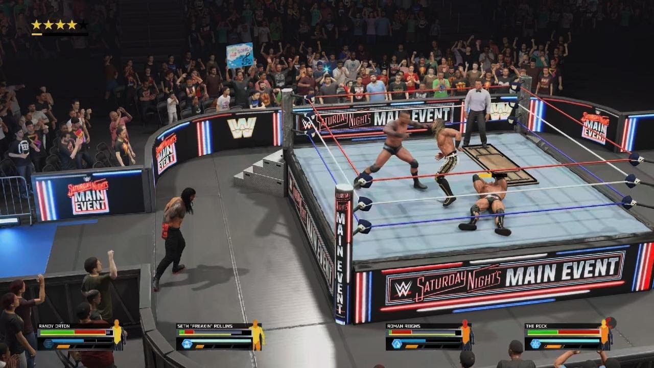 WWE 2K25 5 star match