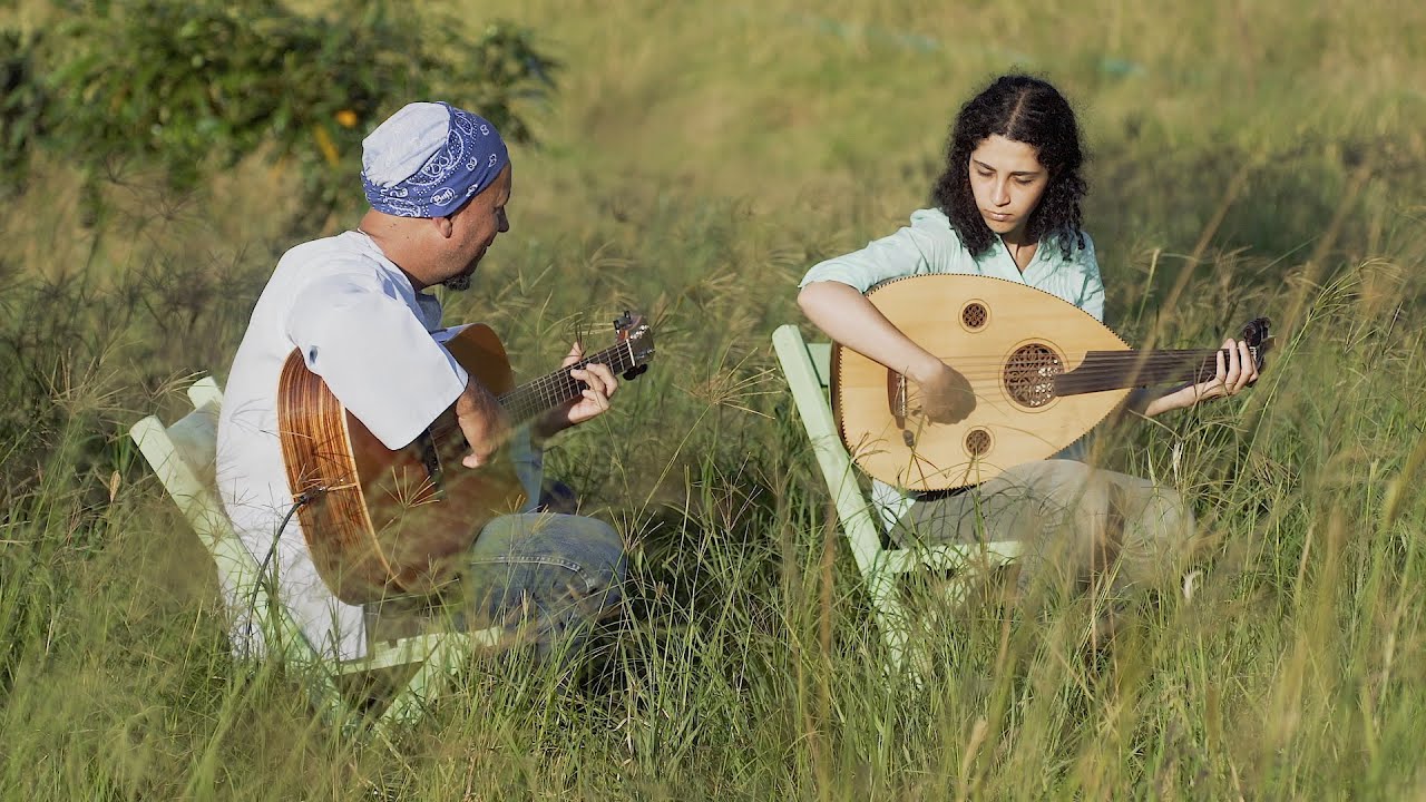 Nibs van der Spuy and Iranian musician Yasamin Shahhosseini