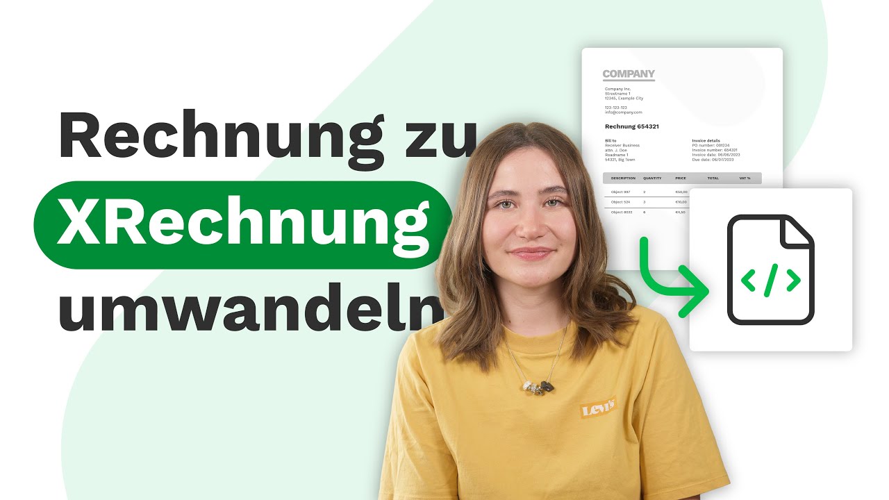 PDF-Rechnung in XRechnung umwandeln &ndash; Schritt-f&uuml;r-Schritt-Anleitung