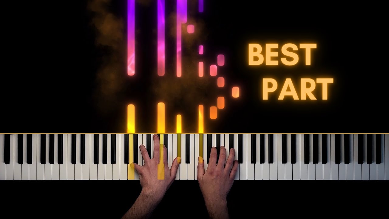 H.E.R. & Daniel Caesar - Best Part | Piano Cover + Sheet Music
