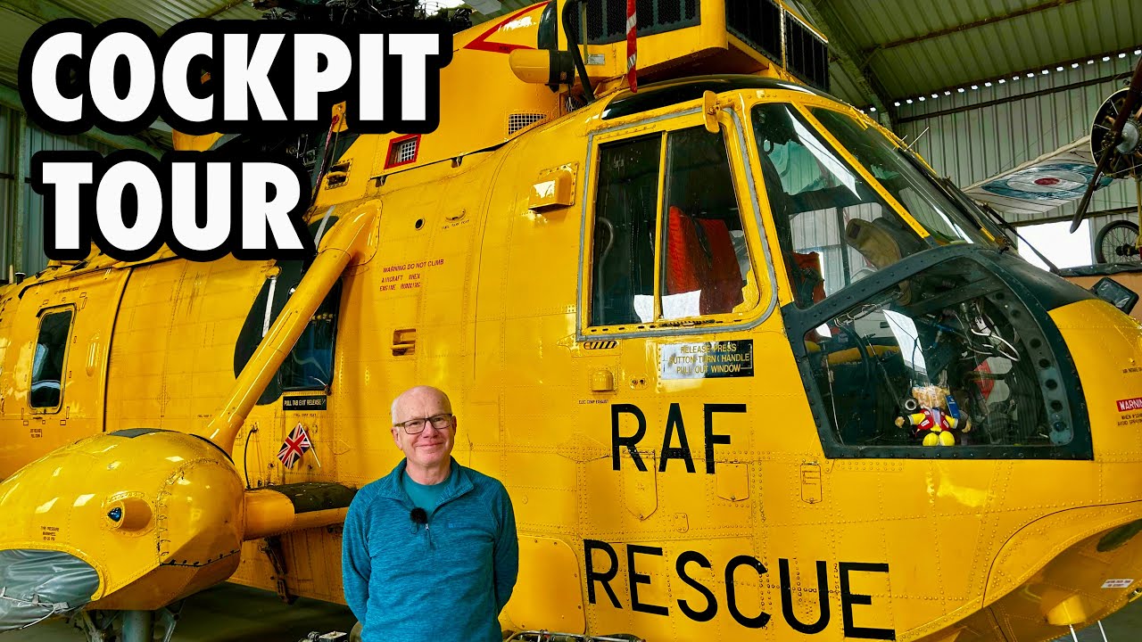Sea King XZ590 Cockpit Tour With Pilot Paul Humphreys (In-Person)