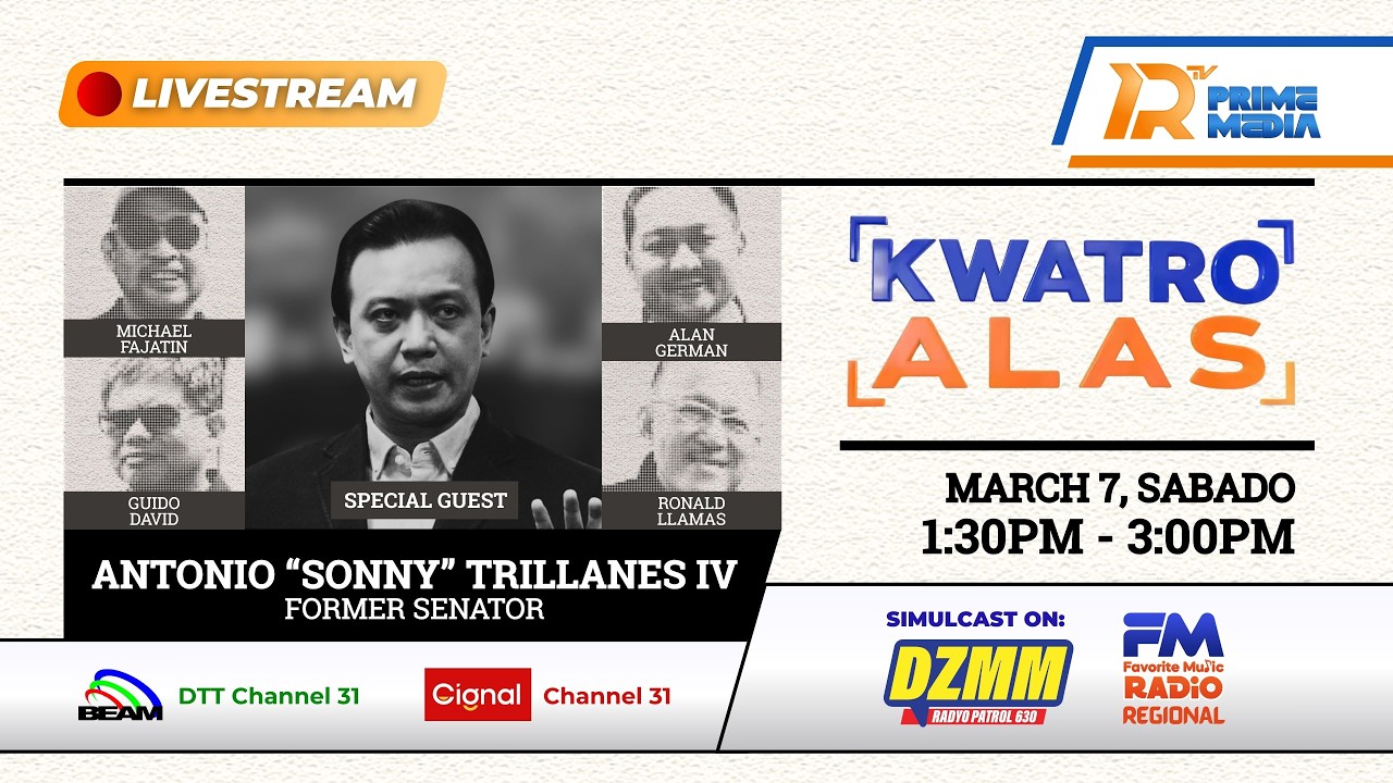 KWATRO ALAS | MARCH 7, 2026 | Livestream
