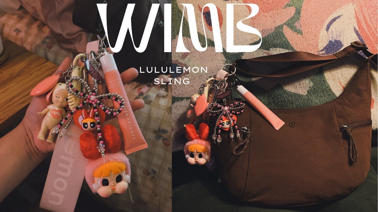 WIMB: lululemon sling 🤎 (lava cake)