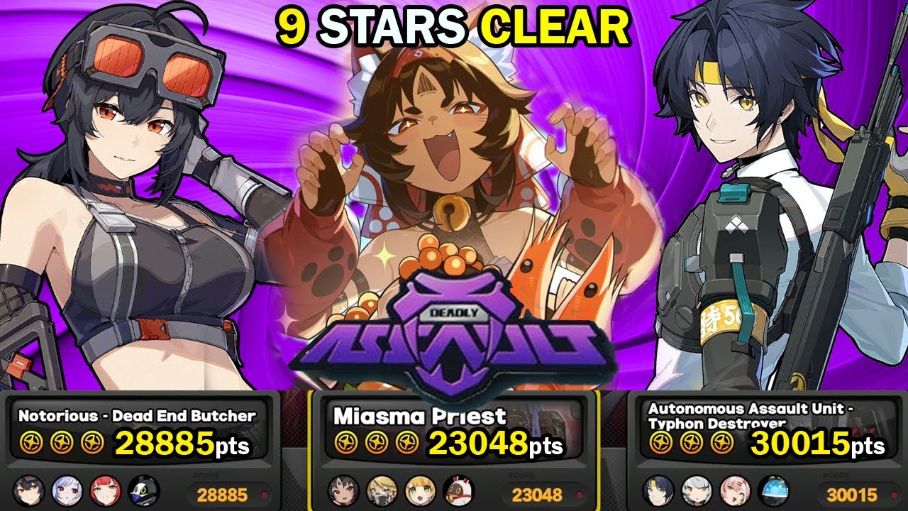 Grace, Nekomata & Harumasa Teams! | Deadly Assault 9 Star Clear | Zenless Zone Zero ZZZ 2.1【ゼンゼロ】