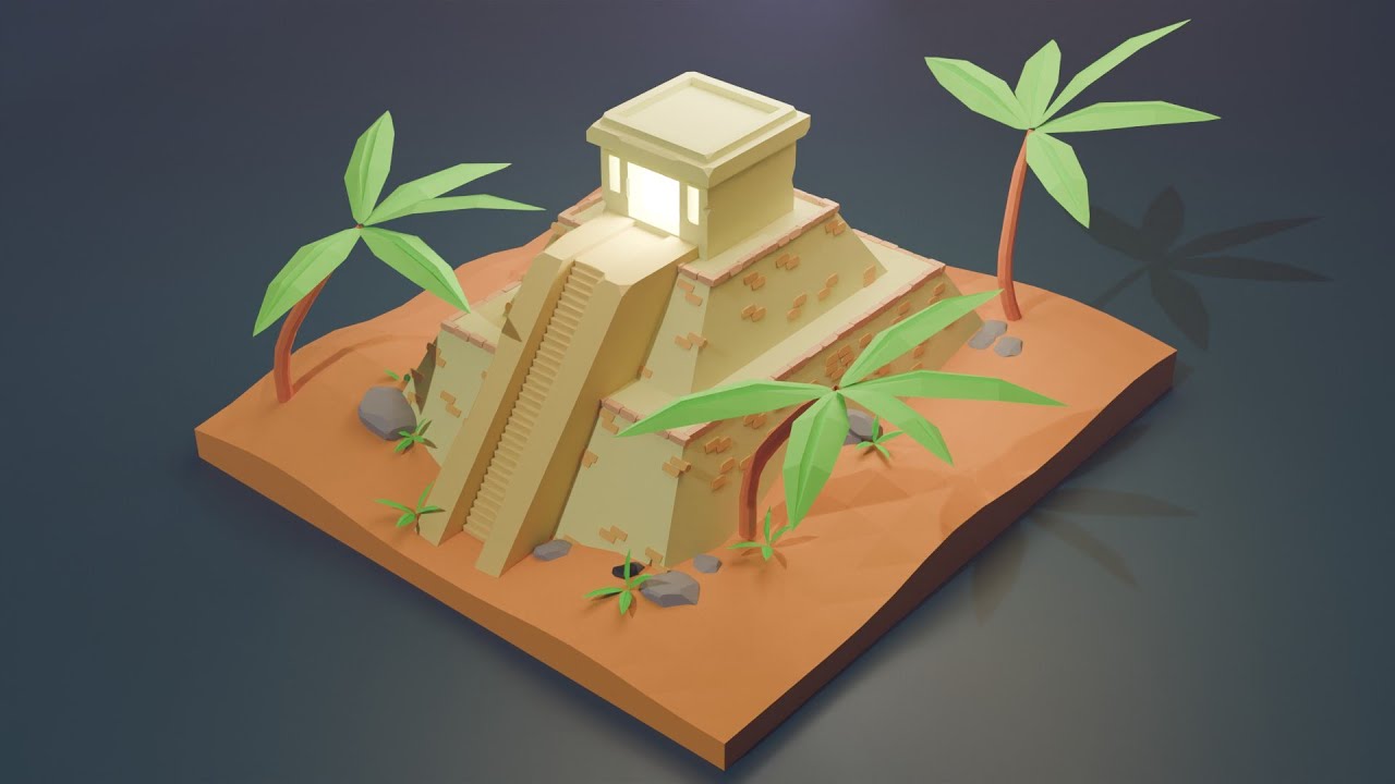 membuat 3d piramida di blender #3d #3danimation #animation #3dart #blender3d