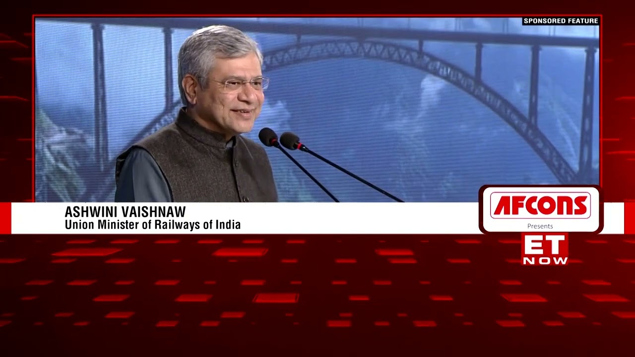USBRL: From Dream to Realization Conclave by Afcons & Indian Railways at ET NOW GBS