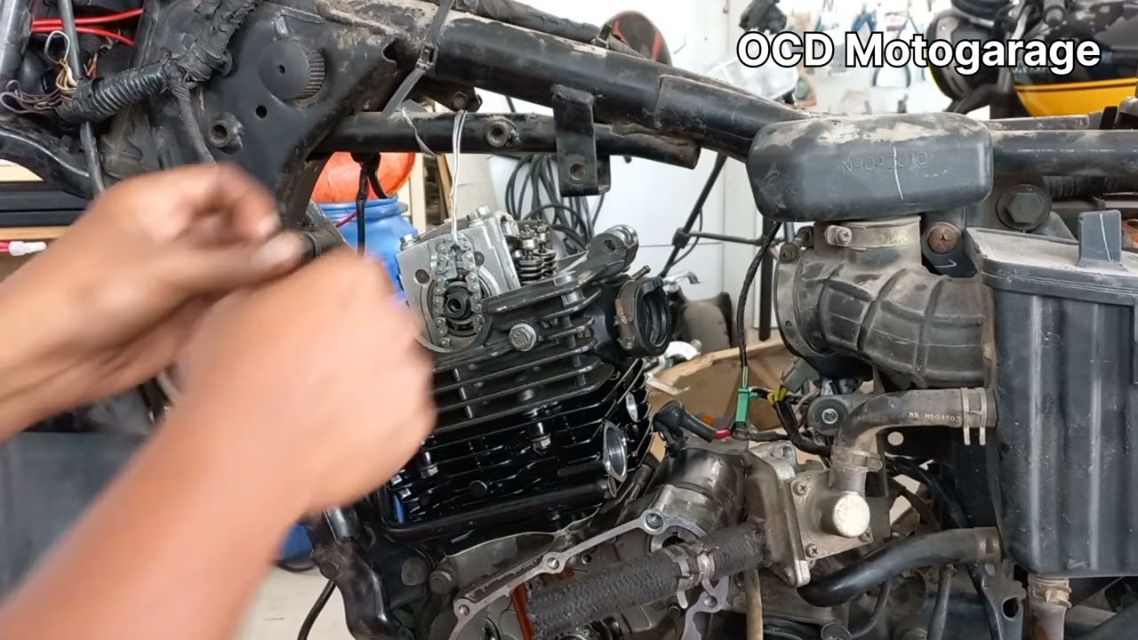 TVS Apache RTR 200 4V Half Engine Work Pt.1 | #apache2004vbs6#mechanicalworks#asmr#restoration