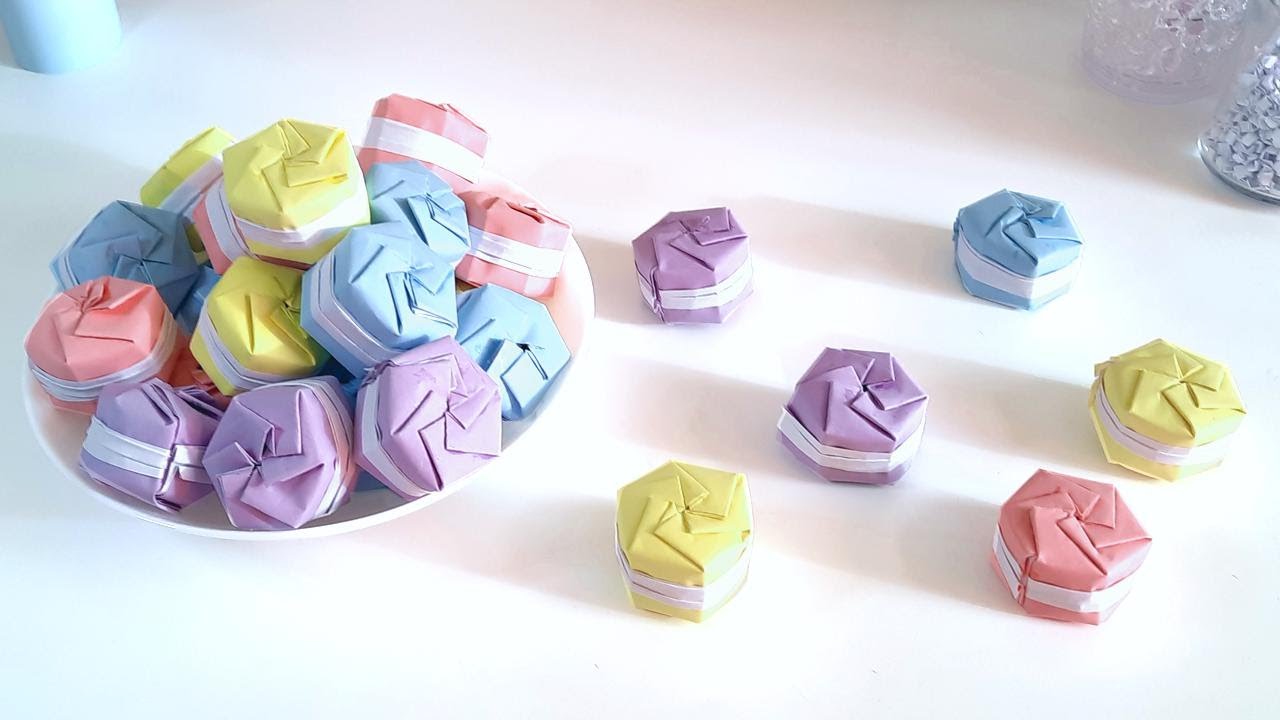 Origami MACARONS
