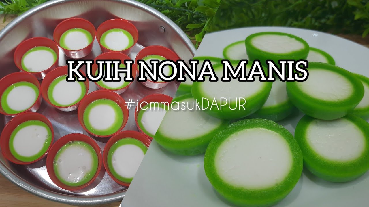 CARA BUAT KUIH NONA MANIS SIMPLE DAN SEDAP