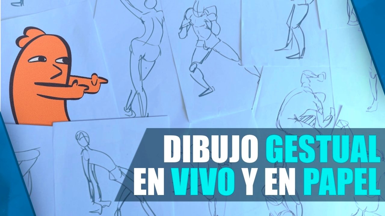Volviendo al papel: práctica de dibujo gestual