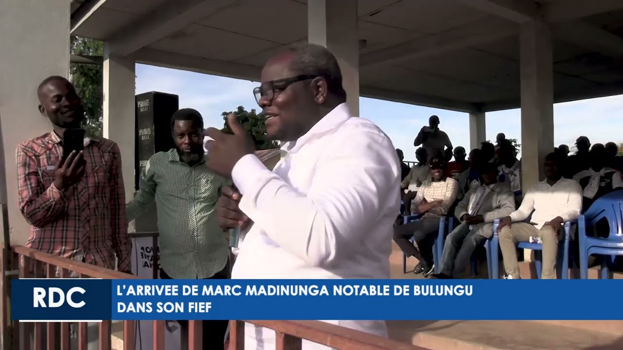 L'arrivée de  Marc Madinunga notable  de Bulungu dans son fief