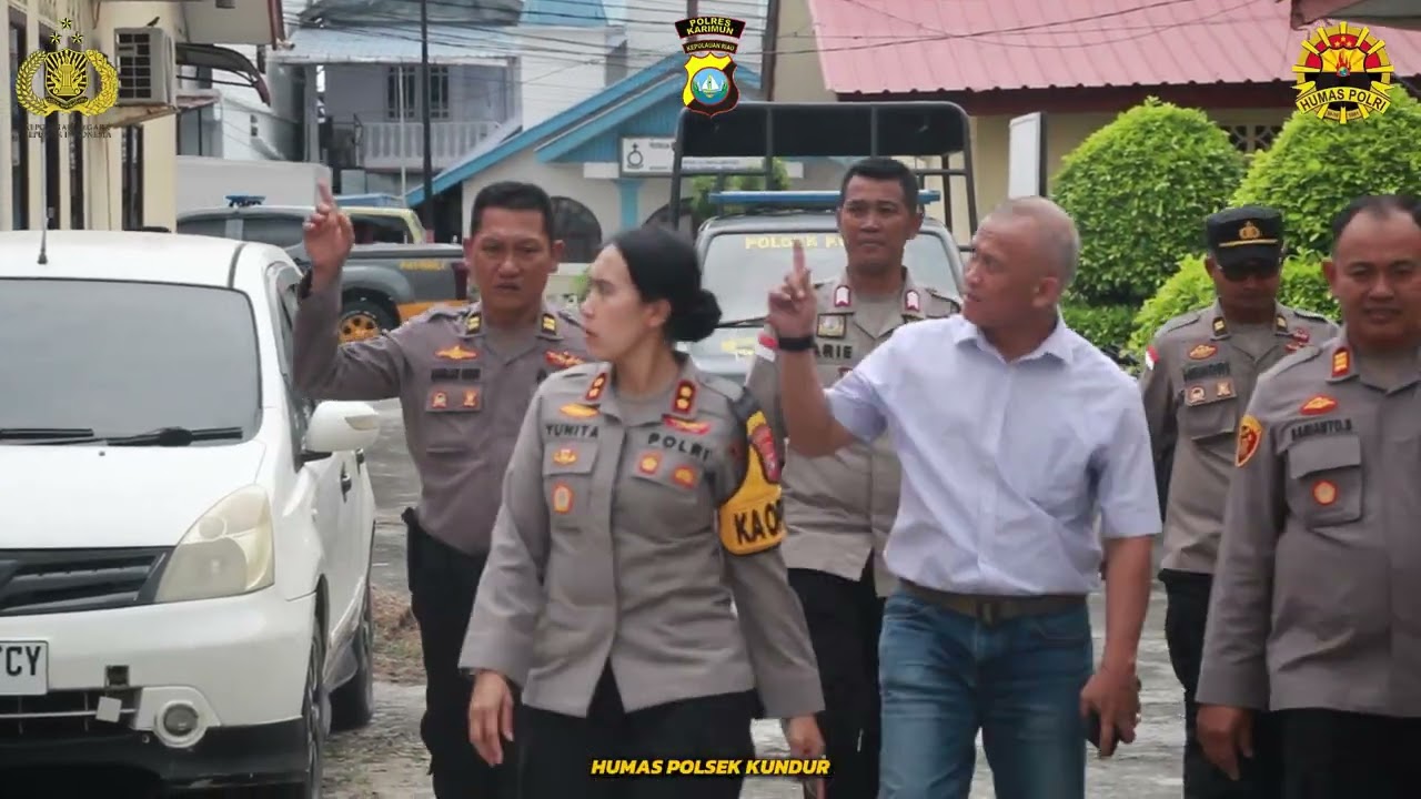 PERDANA..KUNJUNGAN KERJA KAPOLRES KARIMUN AKBP YUNITA STEVANI S.I.K M.Si DI POLSEK KUNDUR