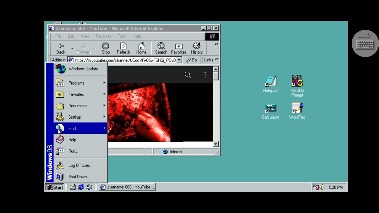 Username 666 In Windows 98 2022!