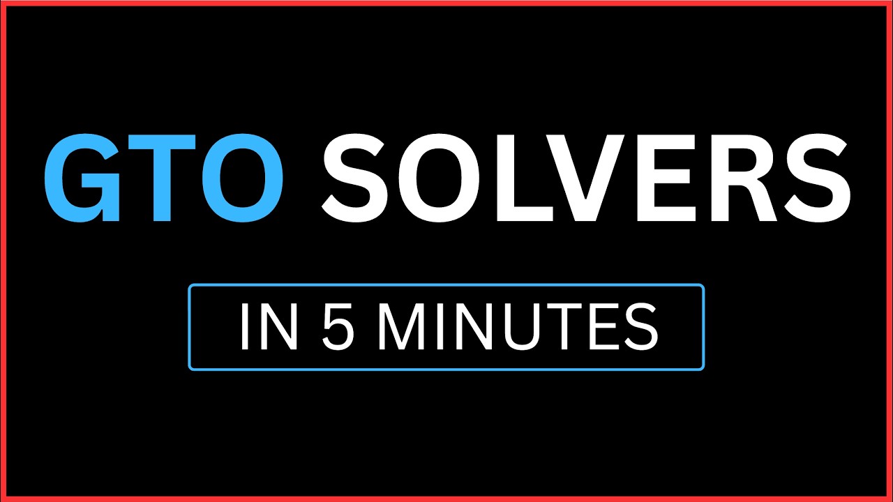 How to Use GTO Poker Solvers to Analyze Your Game