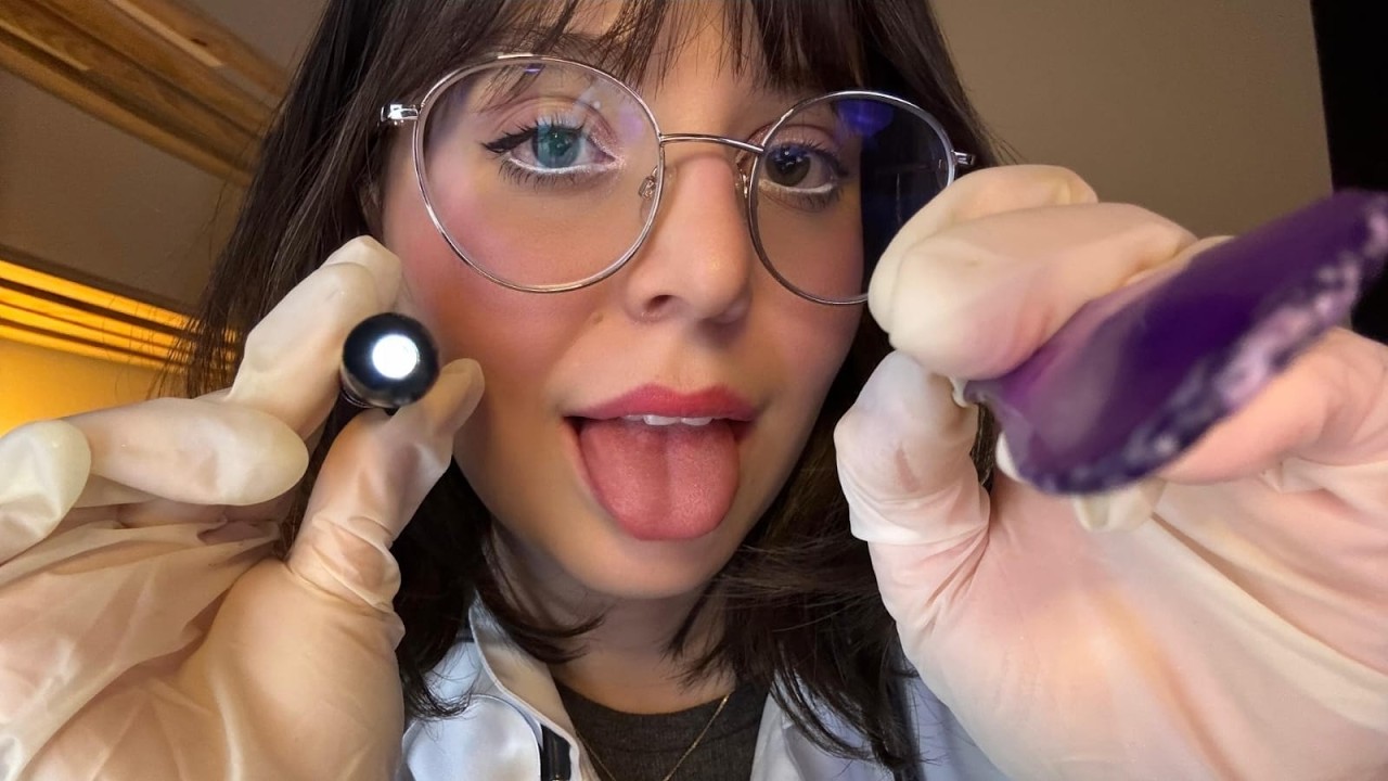 ASMR | 30 min de exame dos nervos cranianos 