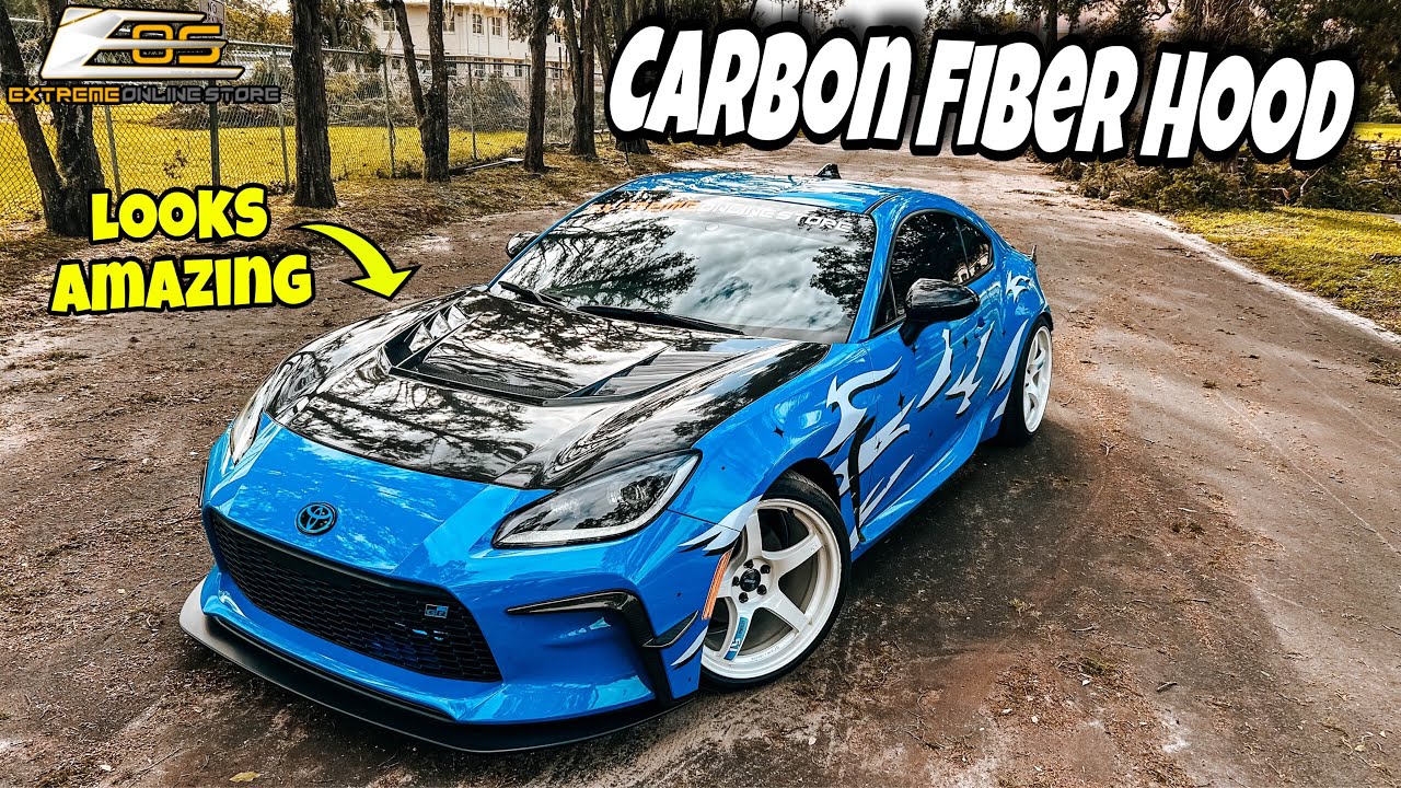 Installing A Carbon Fiber Hood On My Toyota GR86
