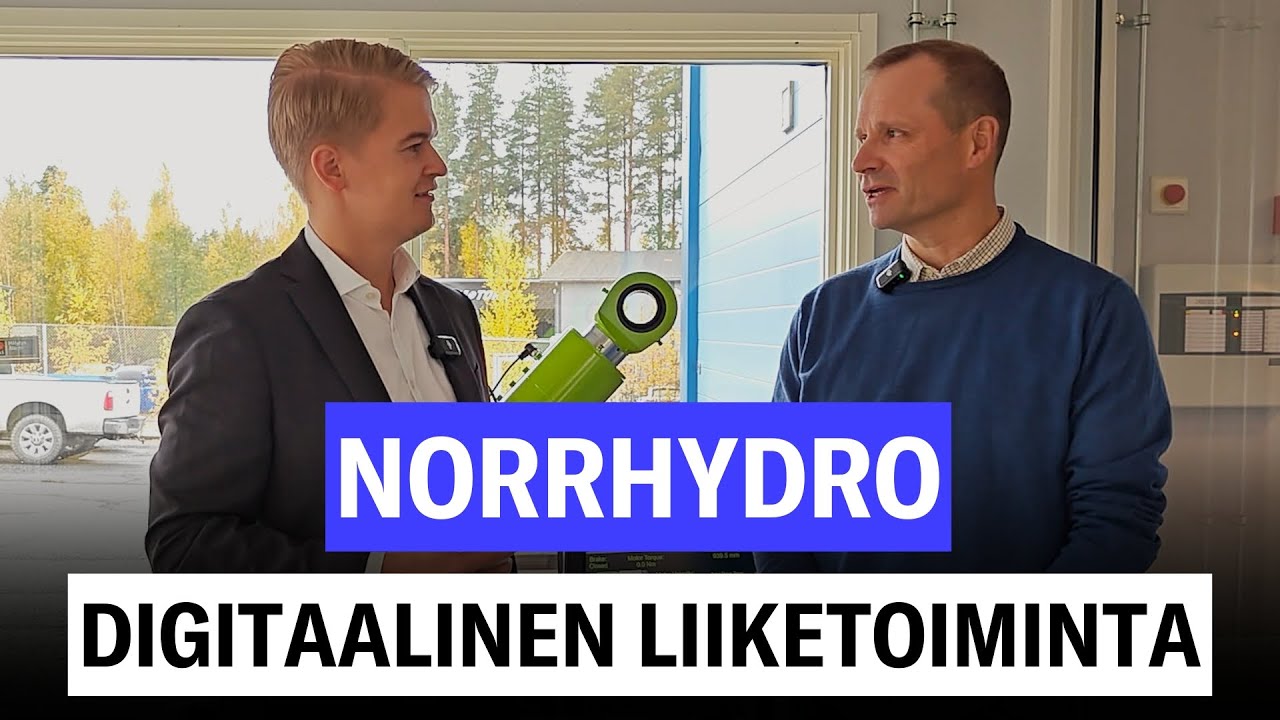 Esittelyssä Norrhydron Digitaalinen liiketoiminta