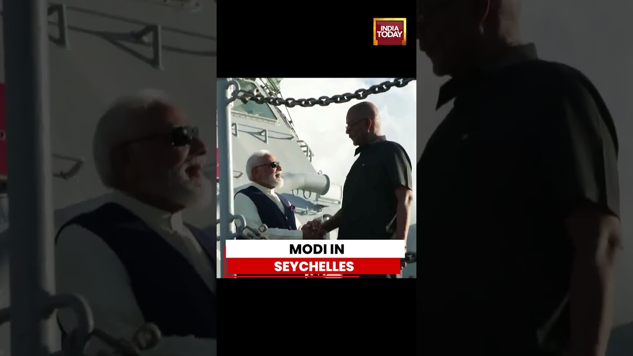 Modi Attends Programme At Seychelles Coast Guard Base | #modi #pmmodi #seychelles #seychellesvisit