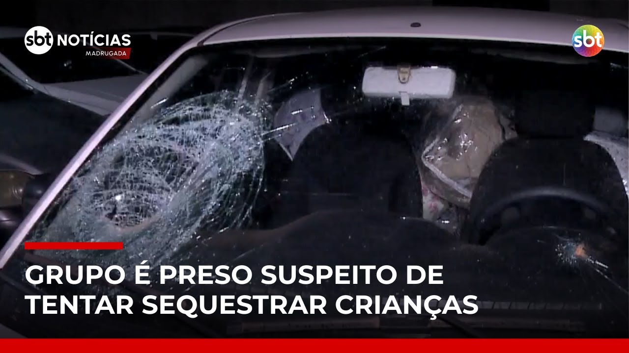 Grupo é detido após denúncias de tentativas de sequestro de crianças no Ceará | #SBTNotícias