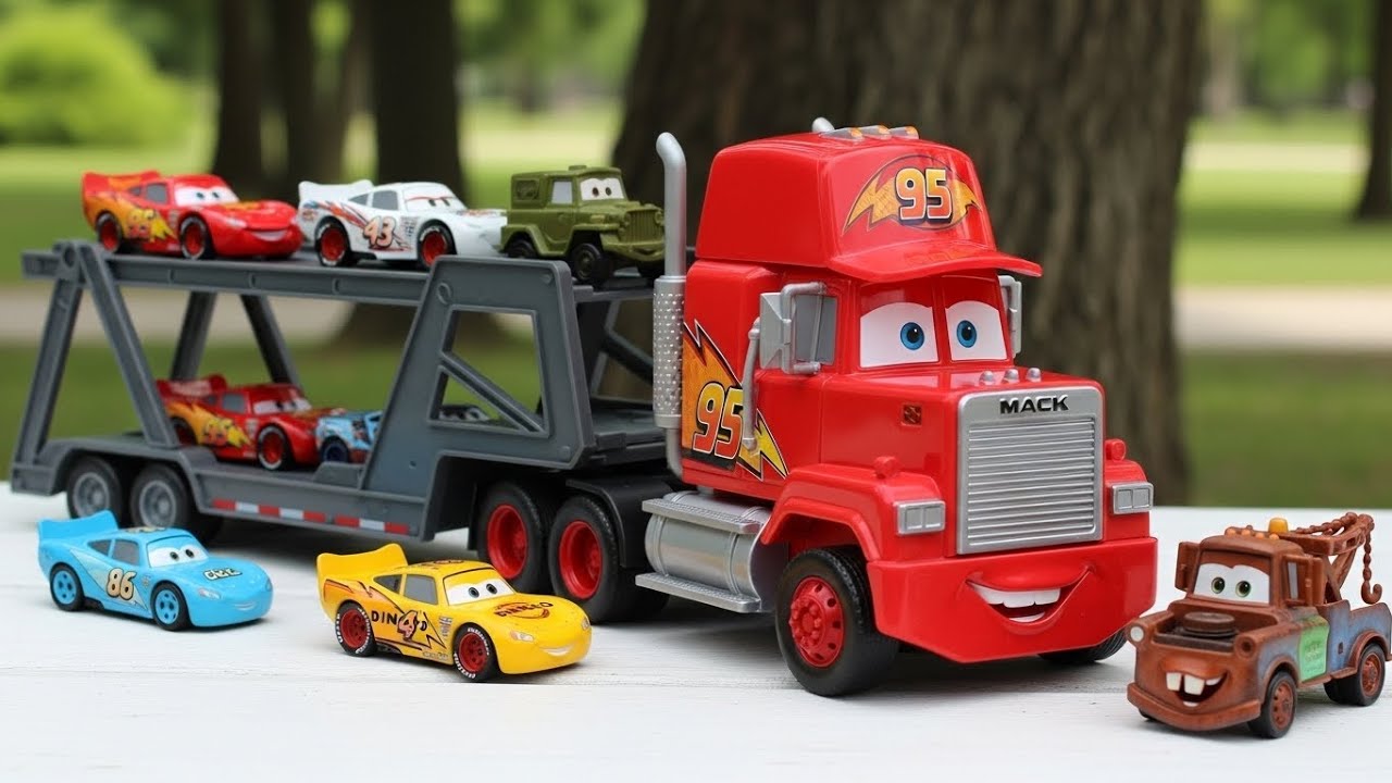 Lot of Disney Pixar Cars Unboxing Review | Lightning McQueen Bubble RC Cars |Car toys truck toys asm