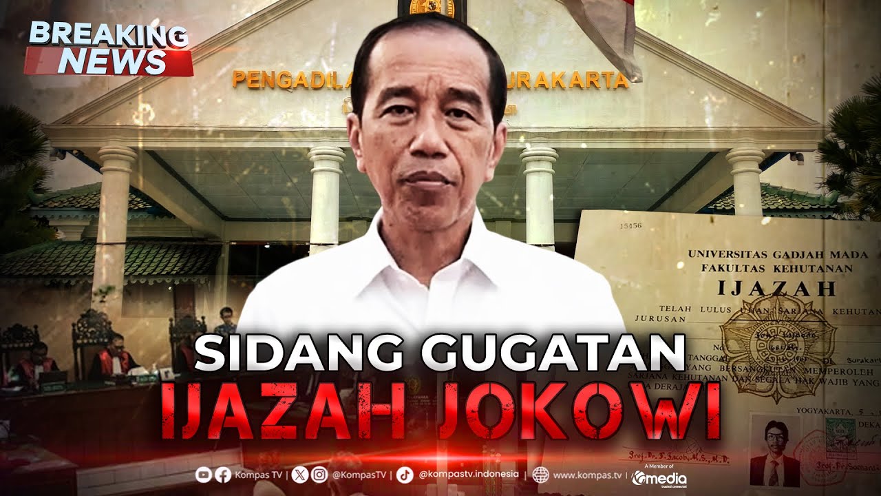 BREAKING NEWS - Sidang Gugatan Ijazah Jokowi di Pengadilan Negeri Surakarta